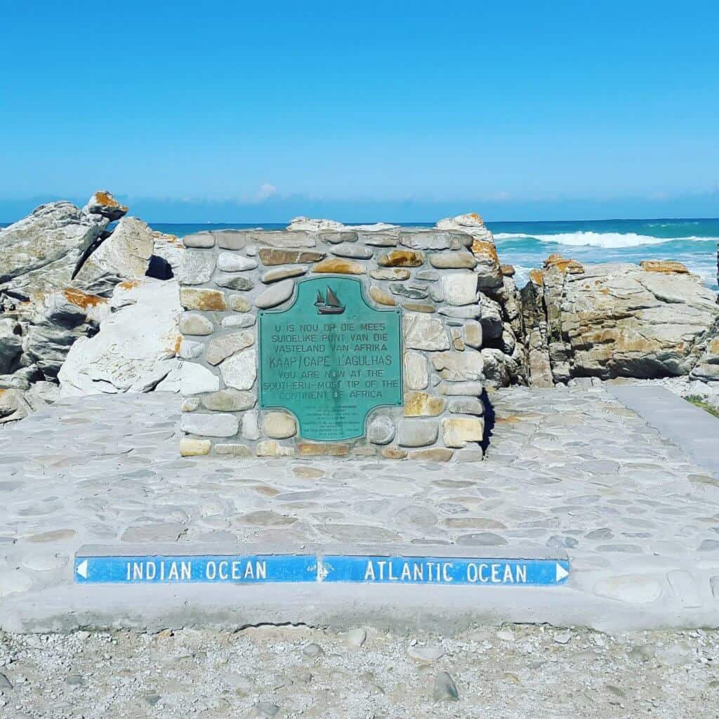 Cape Agulhas — the southernmost tip of Africa