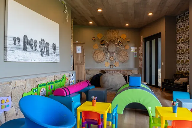 Village Lodge kids club play area at Botlierskop