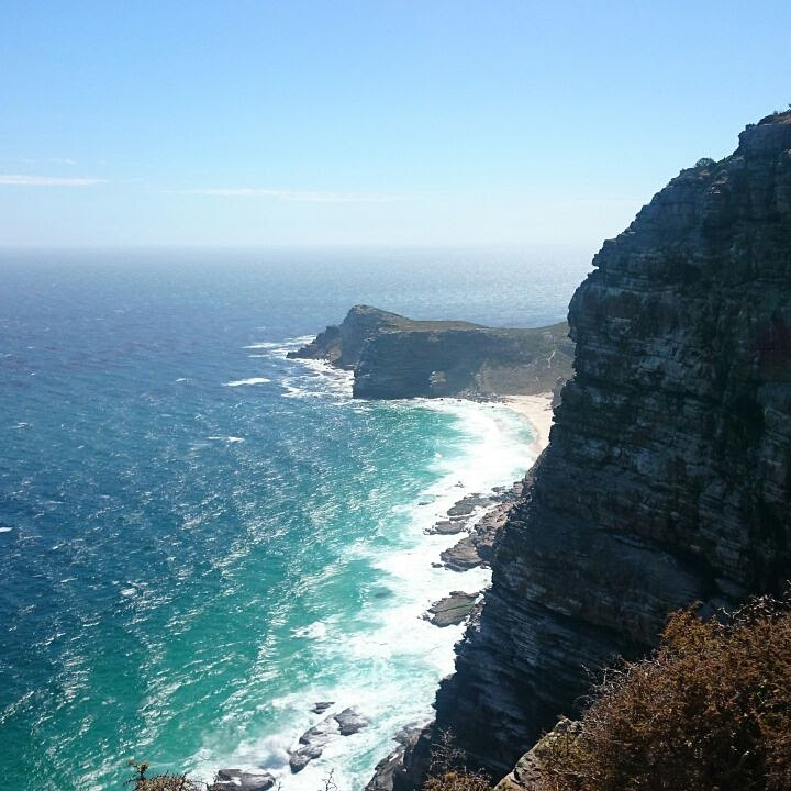 Cape Point cliffs above the Atlantic Ocean