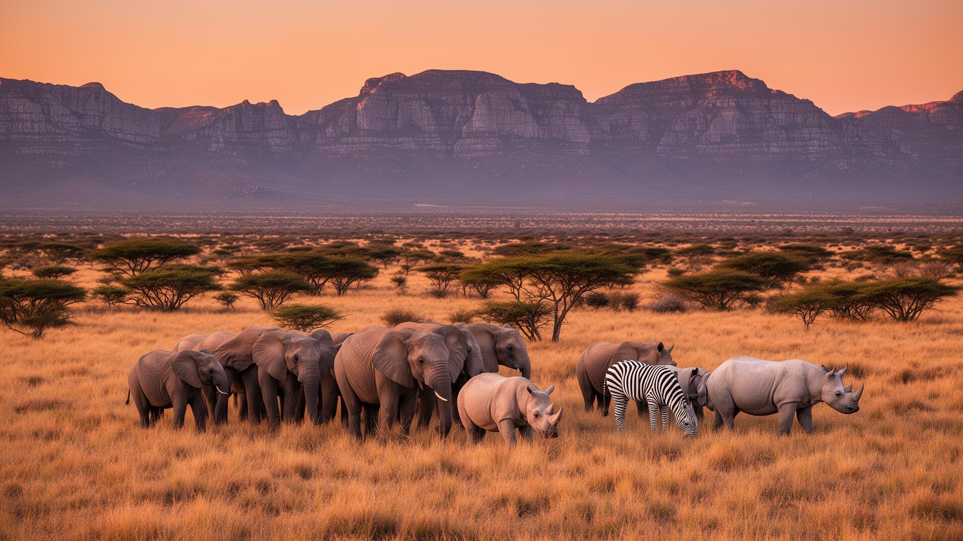 Aquila Big 5 Safari from Cape Town