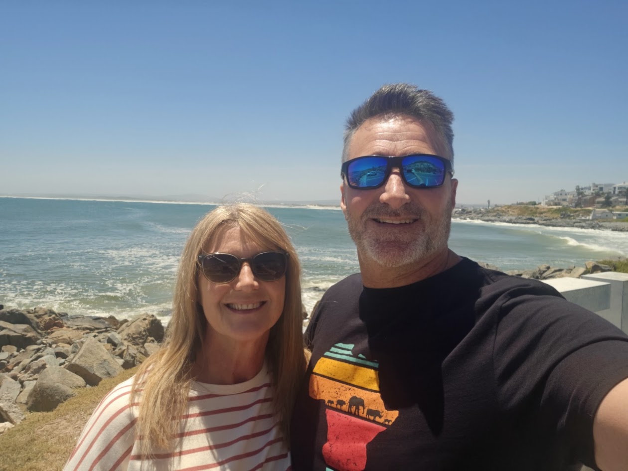 Happy guests enjoying the Yzerfontein day tour